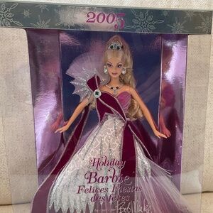 2005 Bob Mackie Holiday Barbie NRFB